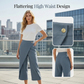📢📢40% OFF !! ⏰Women's Patchwork Cropped Casual Trousers👖