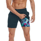 📢📢40% OFF !! ⏰Men's 2-in-1 Comfort-Lined Shorts