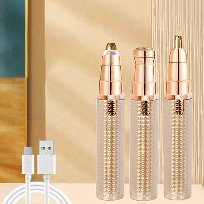 📢📢40% OFF !! ⏰💞50K+ SOLD!💄✨⚡Limited-time Special Price!!!🔥Portable multifunctional electric eyebrow trimmer