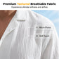 Men's Textured Short Sleeve Camp Collar Shirts