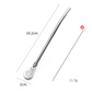 📢📢30% OFF !! ⏰  304 Stainless Steel 2-in-1 Straw Spoon – Drink Straw & Stirring Spoon Combo, Detachable Design & Eco-Friendly Reusable ✨