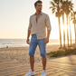 Men's Summer Lightweight Denim Shorts