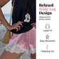 📢📢30% OFF !! ⏰Satin Lace Trim Shorts