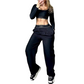 ⏰ 30% OFF – Limited Time Only✨Women's Casual Crop Top & Wide Leg Pants Set
