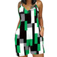 📢📢40% OFF !! ⏰Women's Striped Spaghetti Strap Romper with Pockets