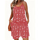 📢📢40% OFF !! ⏰Women's Striped Spaghetti Strap Romper with Pockets