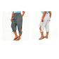📢📢40% OFF !! ⏰ Women's Elastic Waist Capri Pants – Breathable, Stretchy, Side Tie Detail 🌿