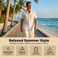 Men's Textured 2-Piece Shirt & Pants Set