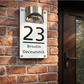 📢📢40% OFF !! ⏰Solar Powered LED House Number Light