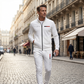 📢📢40% OFF !! ⏰Men's Casual Printed Zip Jacket & Pants Set