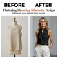 📢📢30% OFF !! ⏰Summer Sleeveless Stand Collar V-Neck Top