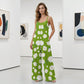 📢📢40% OFF !! ⏰Women's Floral Print Wide Leg Jumpsuit