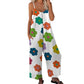 📢📢40% OFF !! ⏰Women's Floral Print Wide Leg Jumpsuit