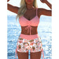 🩱 LIMITED-TIME 40% OFF! ✨ Women's Bikini Set – Drawstring Top, Boy Shorts, Multiple Styles 🏖️
