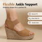 📢📢40% OFF !! ⏰Summer Platform Espadrille Wedge Sandals