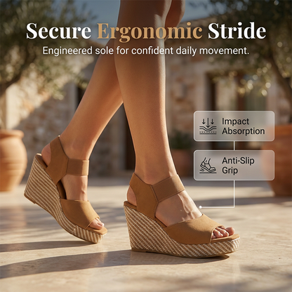 📢📢40% OFF !! ⏰Summer Platform Espadrille Wedge Sandals