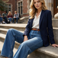 👖40% OFF！☀️Women's High-Waist Wide-Leg Denim Jeans
