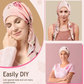 Women's Floral Pre-Tied Head Scarf Turban