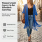 📢📢40% OFF !! ⏰Women's Open-Front Knit Cover-Up