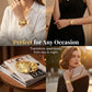 Square Dial Bracelet Watch for Women