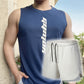 Men's Summer Athletic Quick-Drying Thin Tank Top & Loose-Fit Shorts Two-Piece Suit