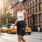 📢📢30% OFF !! ⏰Women's Elastic Waist Drawstring Cargo Shorts