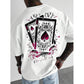 📢📢40% OFF !! ⏰Men's Playing Card Graphic T-Shirt