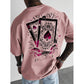 📢📢40% OFF !! ⏰Men's Playing Card Graphic T-Shirt