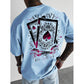 📢📢40% OFF !! ⏰Men's Playing Card Graphic T-Shirt