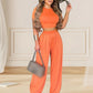 📢📢40% OFF !! ⏰ Women's Two-Piece Set – Fitted T-Shirt, Loose Pants, Casual 🌸