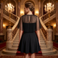 📢📢40% OFF !! ⏰Women's Plus-Size A-Line Cape Dress