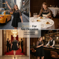 📢📢40% OFF !! ⏰Women's Plus-Size A-Line Cape Dress