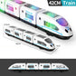 📢📢50% OFF !! ⏰ Electric Bullet Train Toy – Light-Up, Bump & Go, with Music 🎵