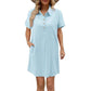 📢📢40% OFF !! ⏰Casual Short Sleeve Button Pocket Dress 🌿 Button-Front Detail, Handy Pockets & Breezy Fit for All-Day Comfort ✨