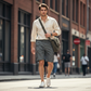 📢📢40% OFF !! ⏰Men's Cargo Shorts – Elastic Waist, Multi-Pocket, Durable 🍁