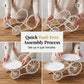 📢📢40% OFF !! ⏰Two-Tier Carriage Serving Stand