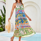 📢📢40% OFF !! ⏰Women's Charming Loose Bold Print Dresses