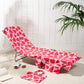 📢📢30% OFF !! ⏰2-in-1 Beach Chaise Lounge Cover with Side Pockets