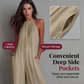 Women's Halter Neck Sleeveless Wide-Leg Jumpsuit