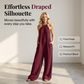 Women's Halter Neck Sleeveless Wide-Leg Jumpsuit