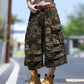 📢📢40% OFF !! ⏰Unisex Wide-Leg Camo Cargo Shorts