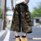 📢📢40% OFF !! ⏰Unisex Wide-Leg Camo Cargo Shorts