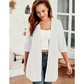 📢📢40% OFF !! ⏰Women's Plus Size Open Front Cardigan