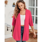 📢📢40% OFF !! ⏰Women's Plus Size Open Front Cardigan