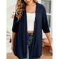 📢📢40% OFF !! ⏰Women's Plus Size Open Front Cardigan