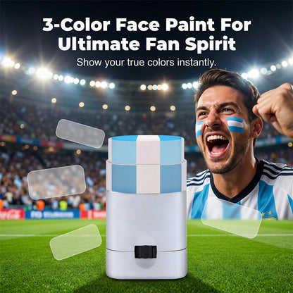 📢📢50% OFF !! ⏰⚽🏆National Flag Face Paint Stick for Sports Fans
