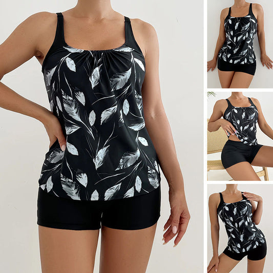 📢📢30% OFF !! ⏰Women's Printed Two-Piece Swimsuit