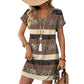 📢📢40% OFF !! ⏰Women's Summer Casual V-Neck T-Shirt Dress