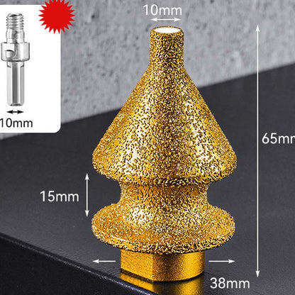 ⚙️50% OFF! ✨ Diamond Chamfering Bit for Grinder – Multi-Function Brazed Diamond Grinding Head, Universal Fit for Tile, Stone, Marble & DIY Chamfering 💎
