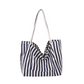 📢📢40% OFF !! ⏰Classic Vertical Stripe Beach & Shopping Tote👜
